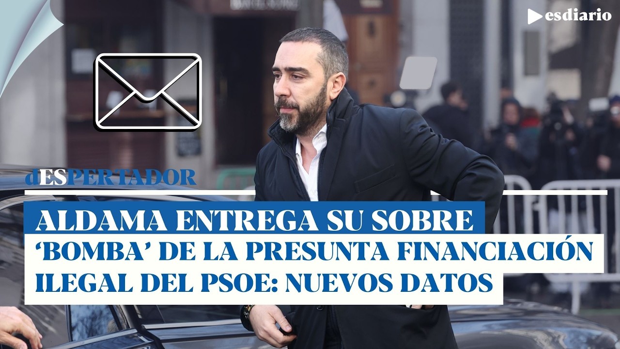 Aldama entrega su 'sobre bomba' en la Audiencia Nacional: nuevos datos | ESdiario