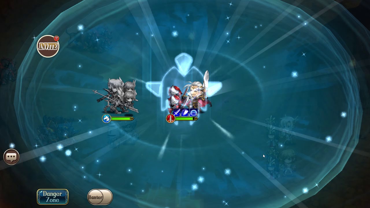 Langrisser M - Soloing Fire Dragon Lv55 at Lv49 (Goddess Trial)
