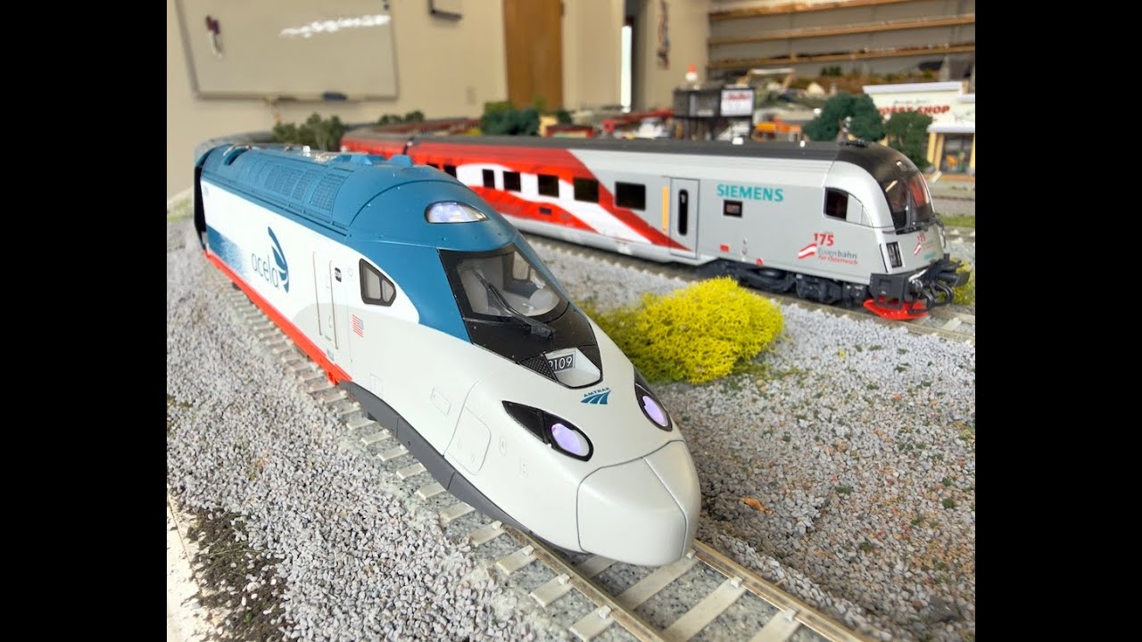 Bachmann Trains HO Scale Amtrak Acela II Next Generation
