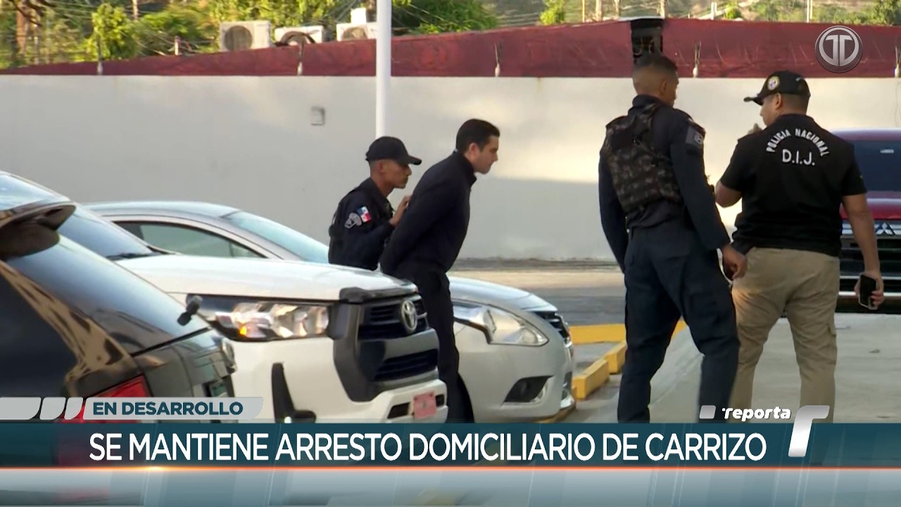 Exvicepresidente Carrizo seguirá bajo detención domiciliaria