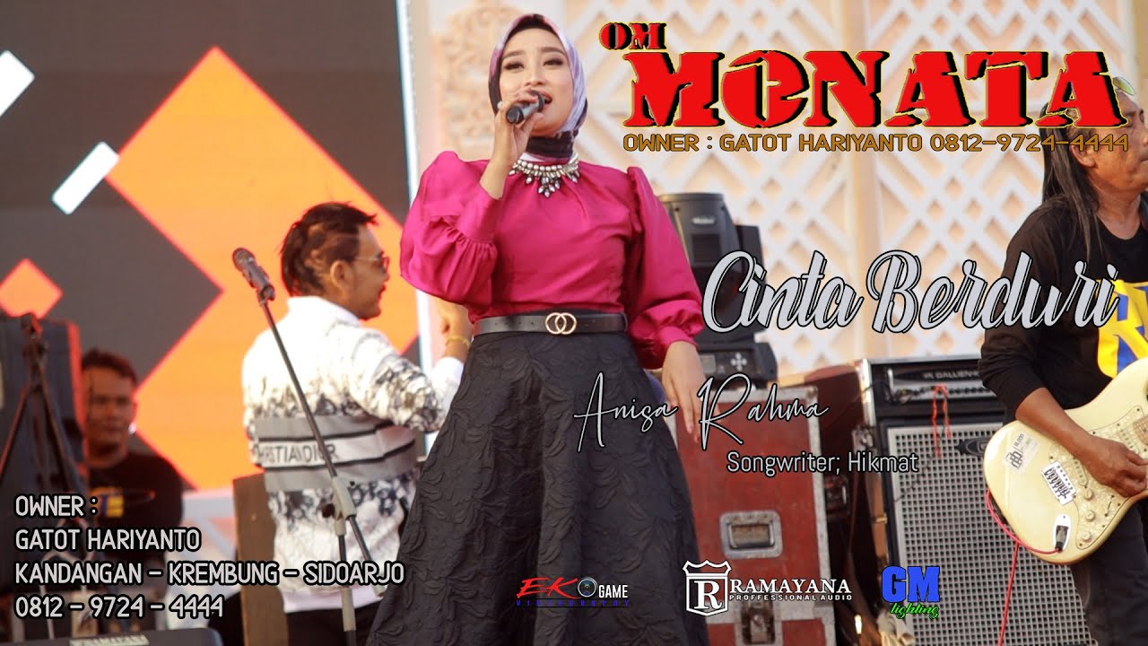 MONATA - CINTA BERDURI - ANISA RAHMA - RAMAYANA AUDIO