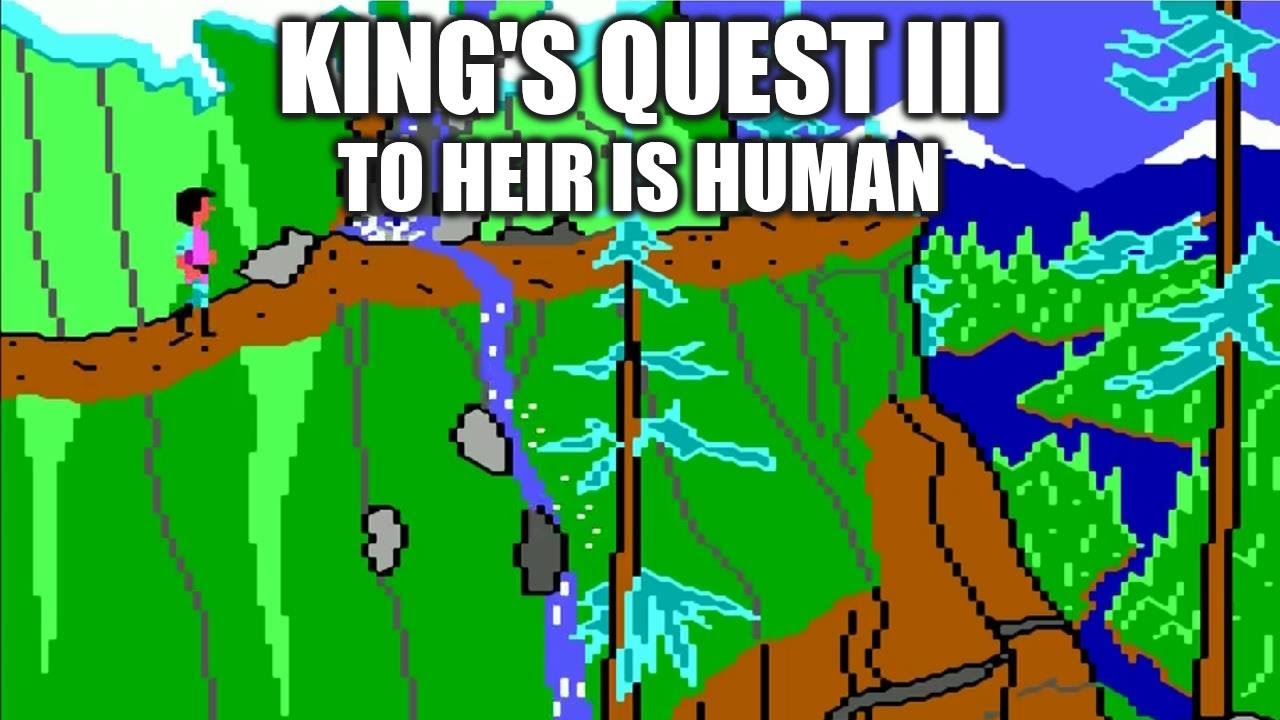 KING'S QUEST III Adventure Game Gameplay Walkthrough - No Commentary Playthrough