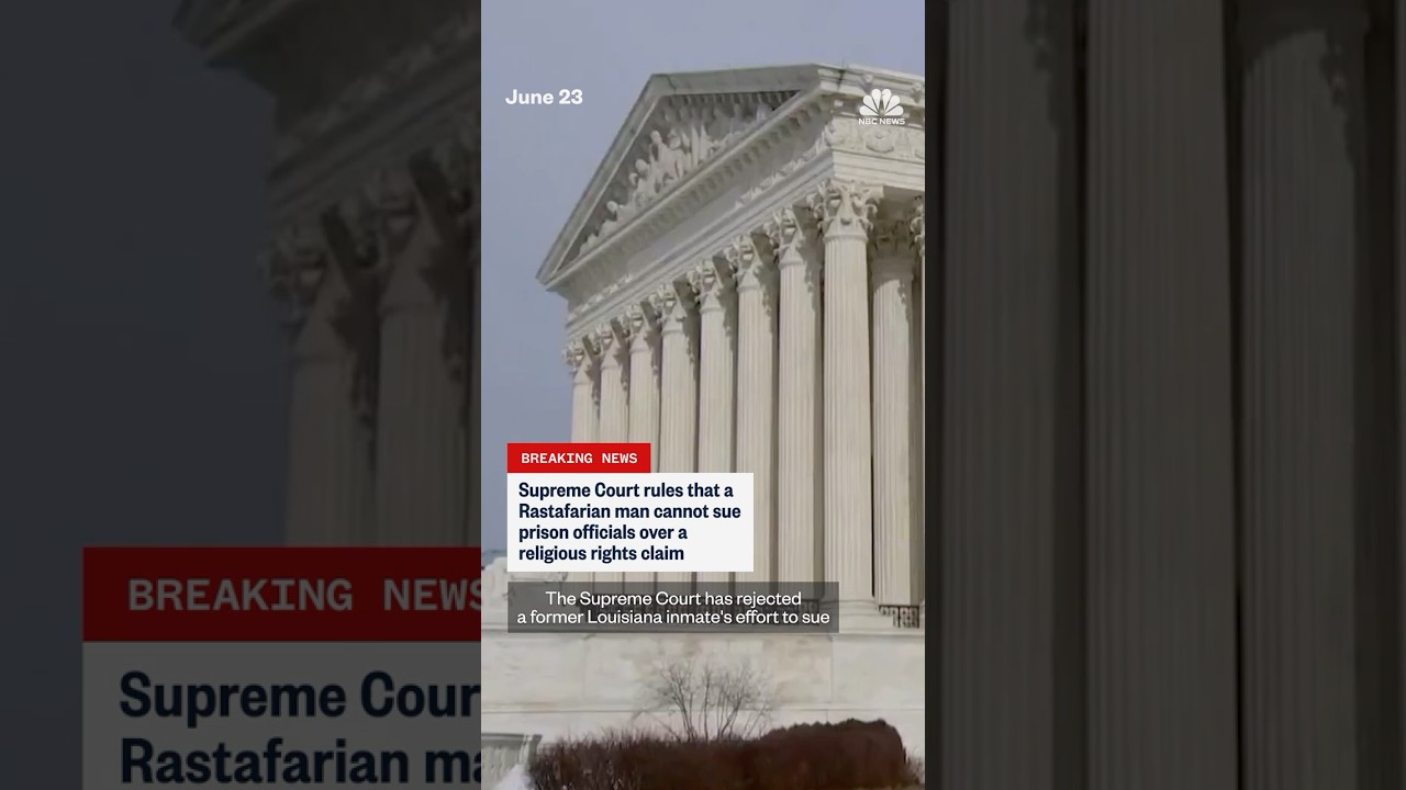 Supreme Court rules against Rastafarian man's case