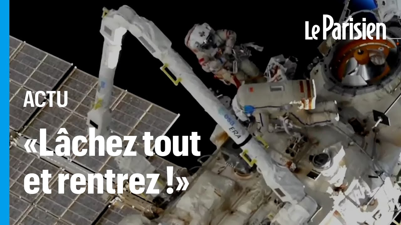 Grosse frayeur pour un cosmonaute de l’ISS lors d’une sortie dans l’espace