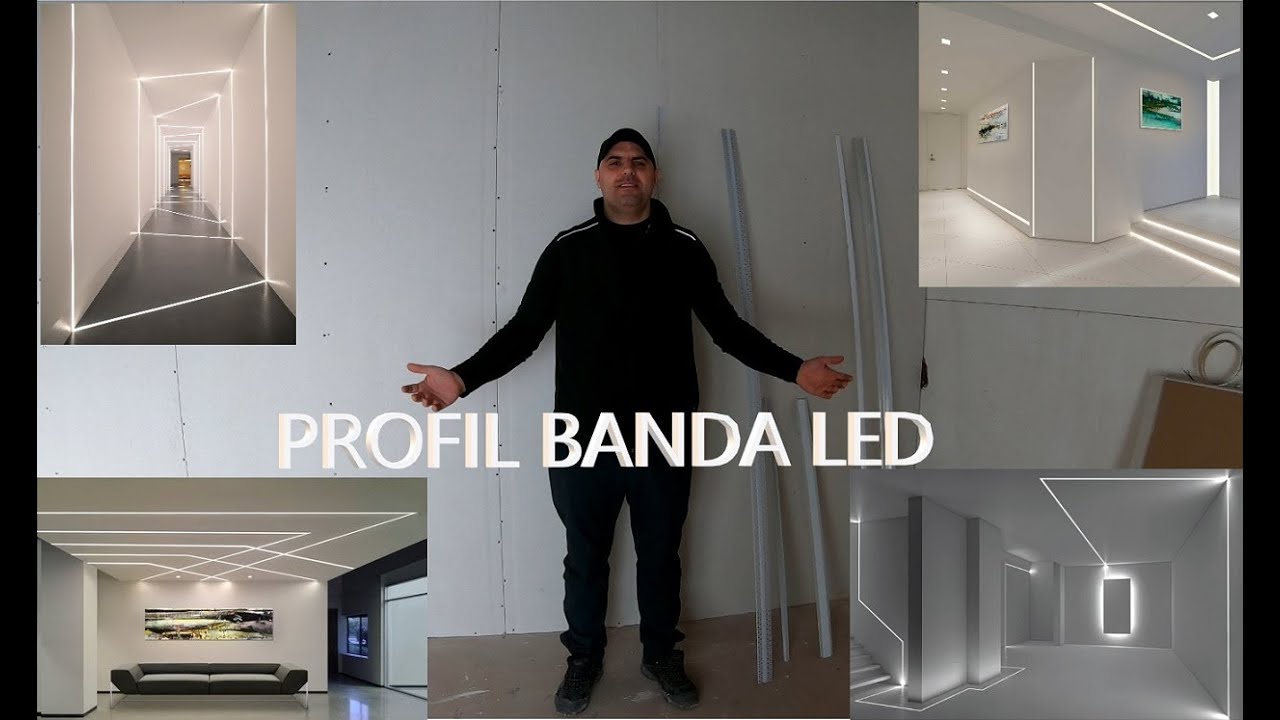 #Electrician - Profile pentru banda led