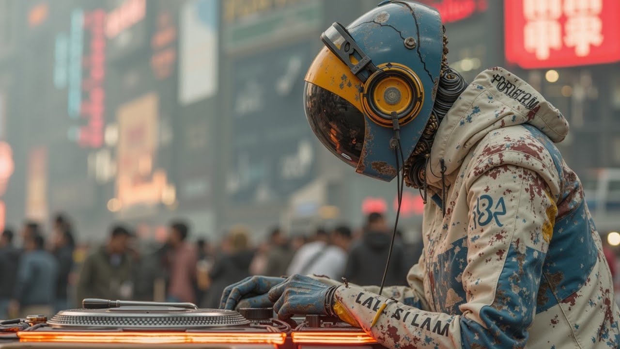 Deep Melodic Techno & Trance Mix ~ Futuristic Focus Music for Study & Work