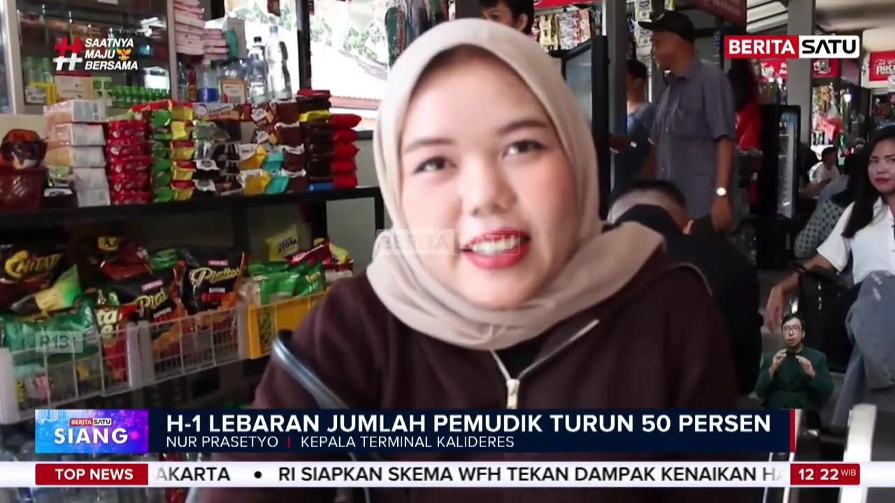 Terminal Kalideres dan Kampung Rambutan Mulai Sepi Pemudik #Beritasatu