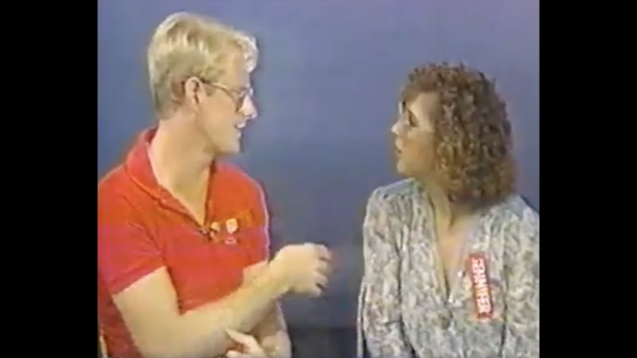 Ed Begley Jr. helps me (Jennifer Ball) win on Body Language.