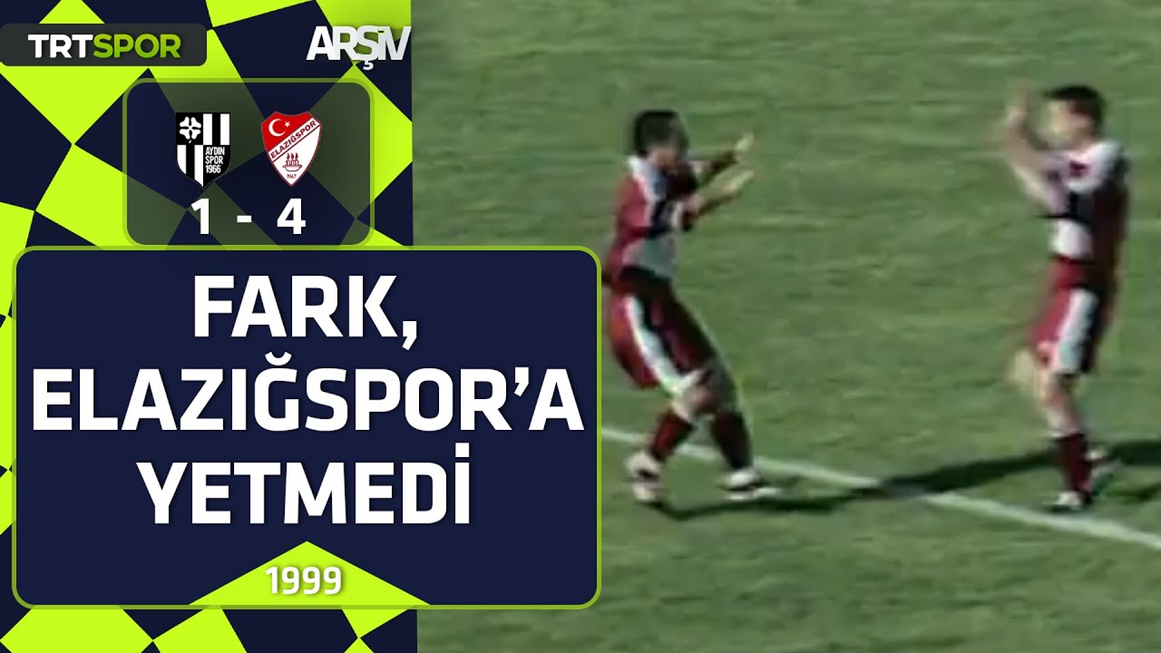 Aydınspor - Elazığspor: 1-4 (1998-99 2.Lig Yükselme Grubu) Fark, Elazığ'a yetmedi