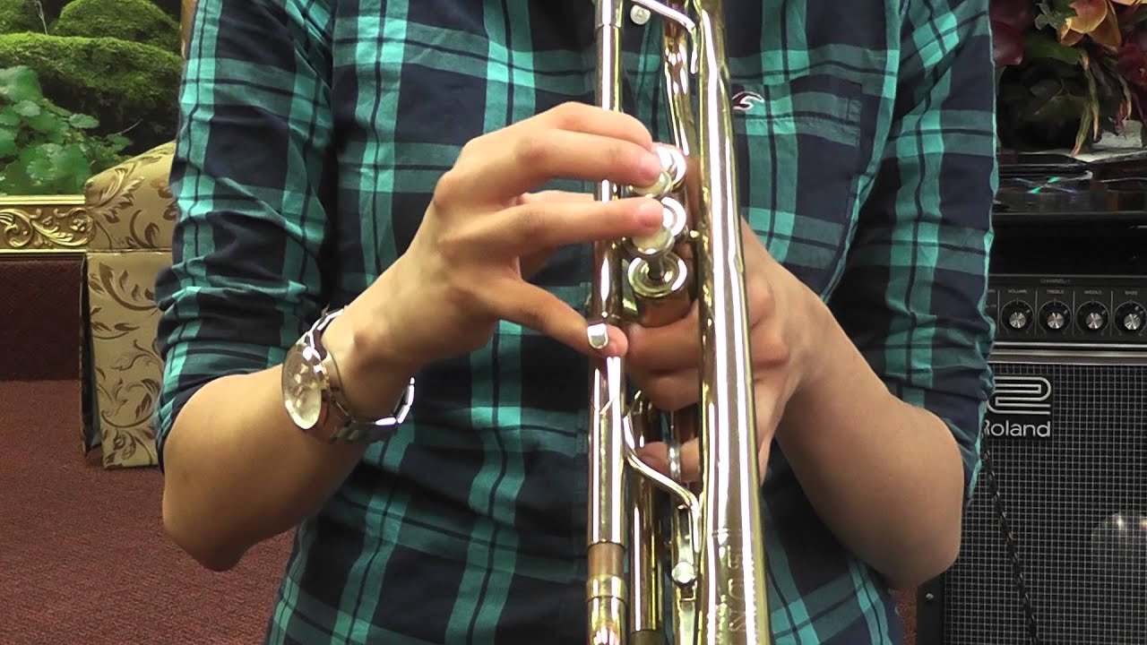 Como Tocar Las Notas Basicas de la Trompeta Basic Trumpet Notes 1