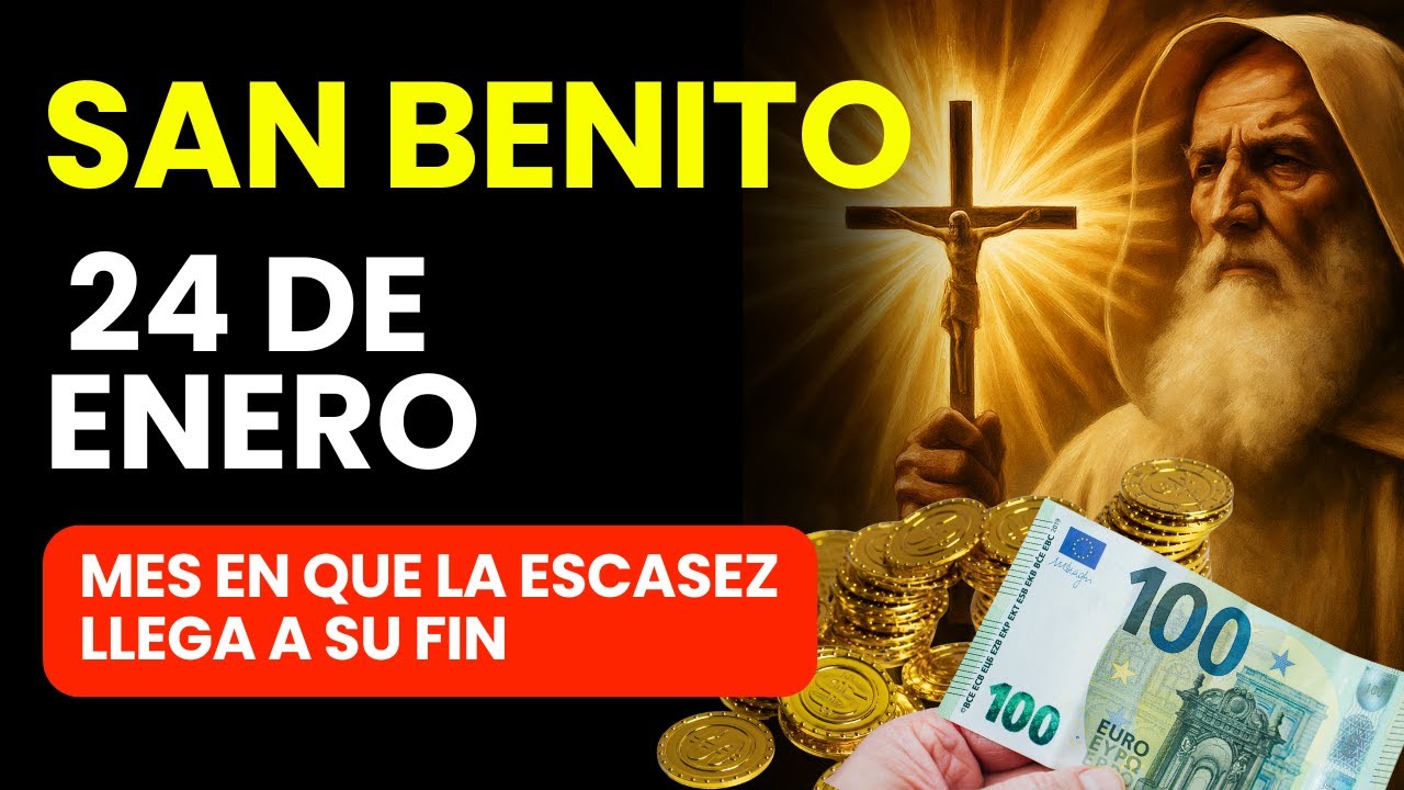 📿 DESPUÉS DE ESTA ORACIÓN A SAN BENITO, NADA TE DETENDRÁ | ORACIÓN SAGRADA CONTRA LA ESCASEZ HOY
