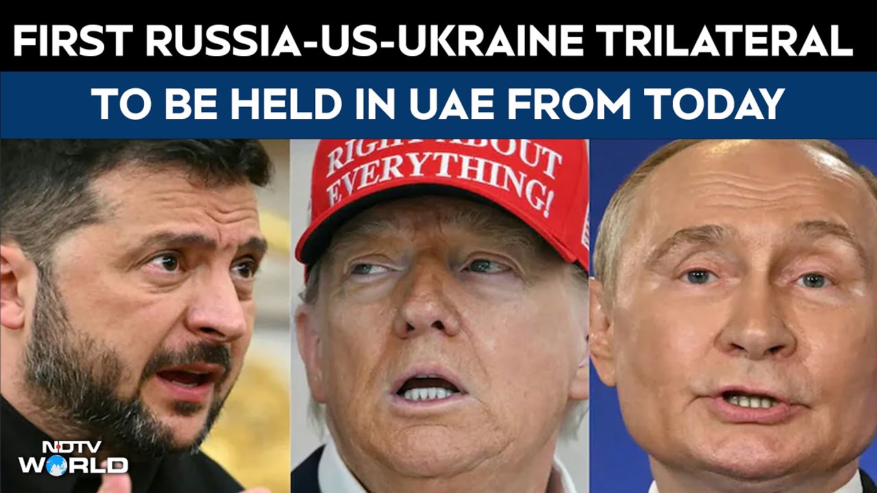 UAE Trilateral | First Russia-US-Ukraine Trilateral To Be Held In UAE From Today: Zelensky
