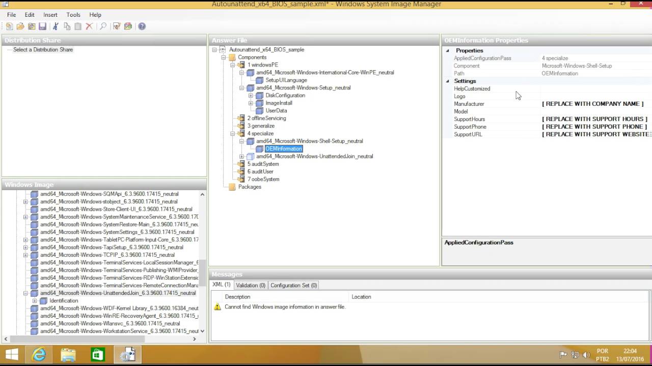 KWF -   Windows SIM - Arquivos de Resposta  Parte01