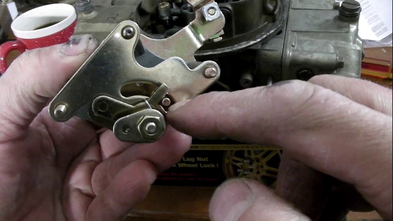 How to install a Holley Manual Choke