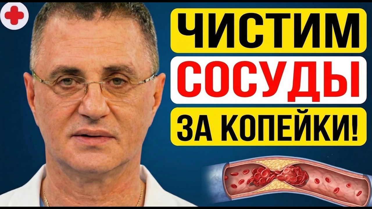 Всего 1 СТАКАН утром — и слизь ВЫЛЕТИТ пулей! Секрет очистки от Мясникова