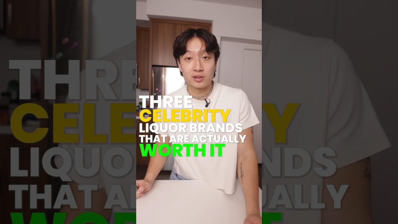 Top Three Celebrity Liquor Brands #cocktails #bartender #bartending #mixology #barchemistry