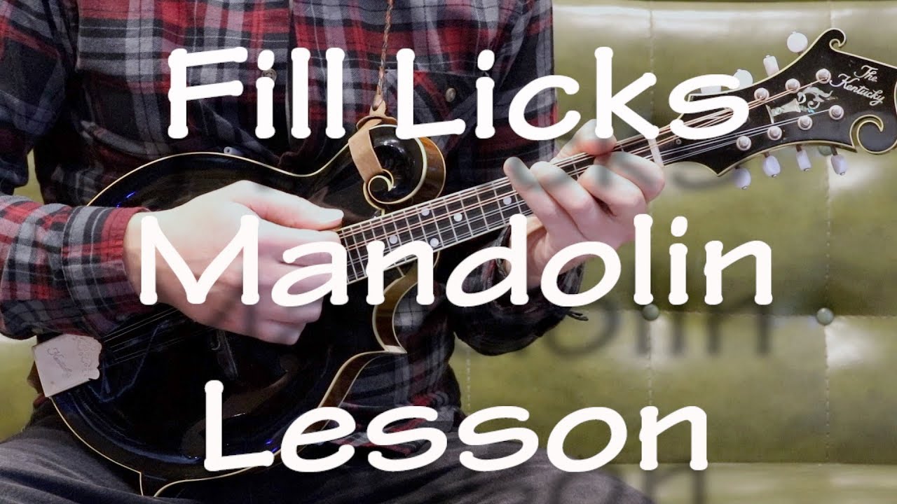 Fill Licks: Mandolin Lesson