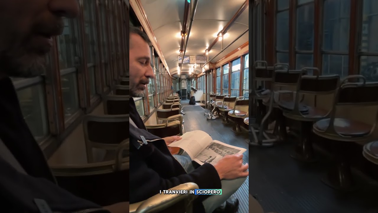 I tram durante la Liberazione