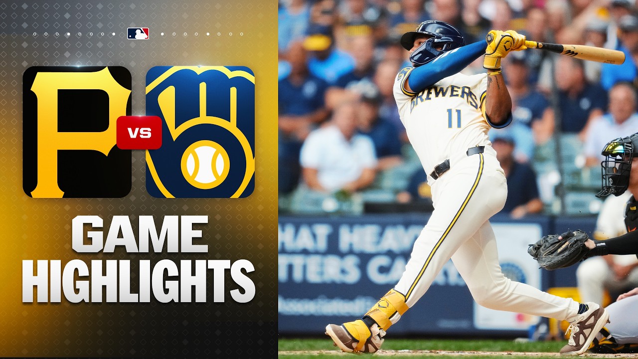 Pirates vs. Brewers Highlights (8/6/26) | MLB Highlights