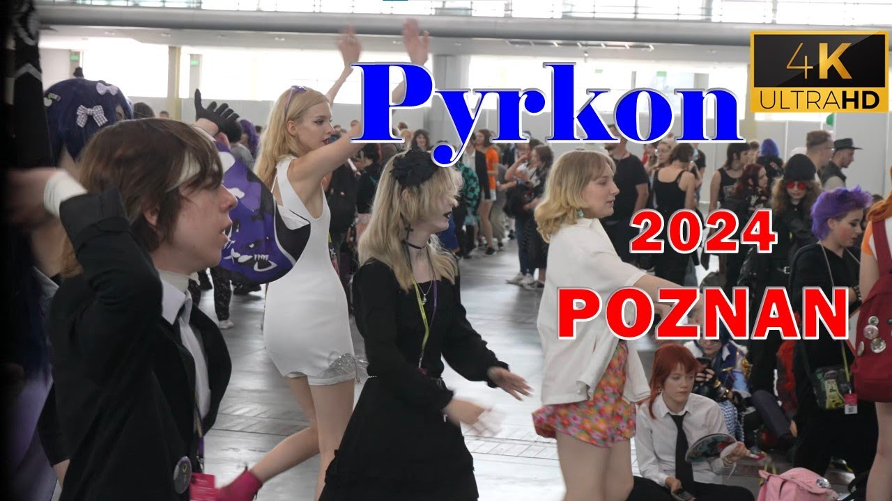Pyrkon 2024 real footage the biggest anime convention in Poland