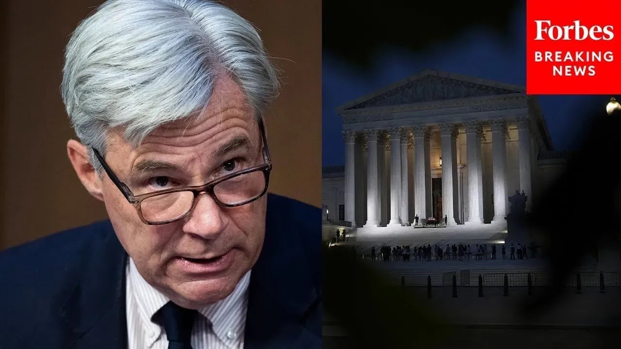 Sheldon Whitehouse Calls For Supreme Court Ethics Rules In Senate Judiciary Committee Hearing