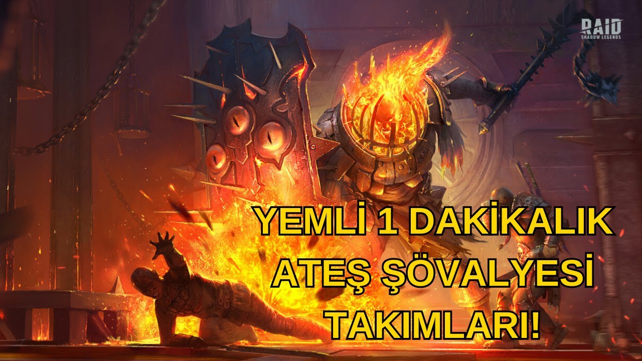EPİKLERE ÖZEL ŞÖVALYEDE 1 DAKİKADA YEM KASMAK MÜMKÜN! | Raid: Shadow Legends Türkçe
