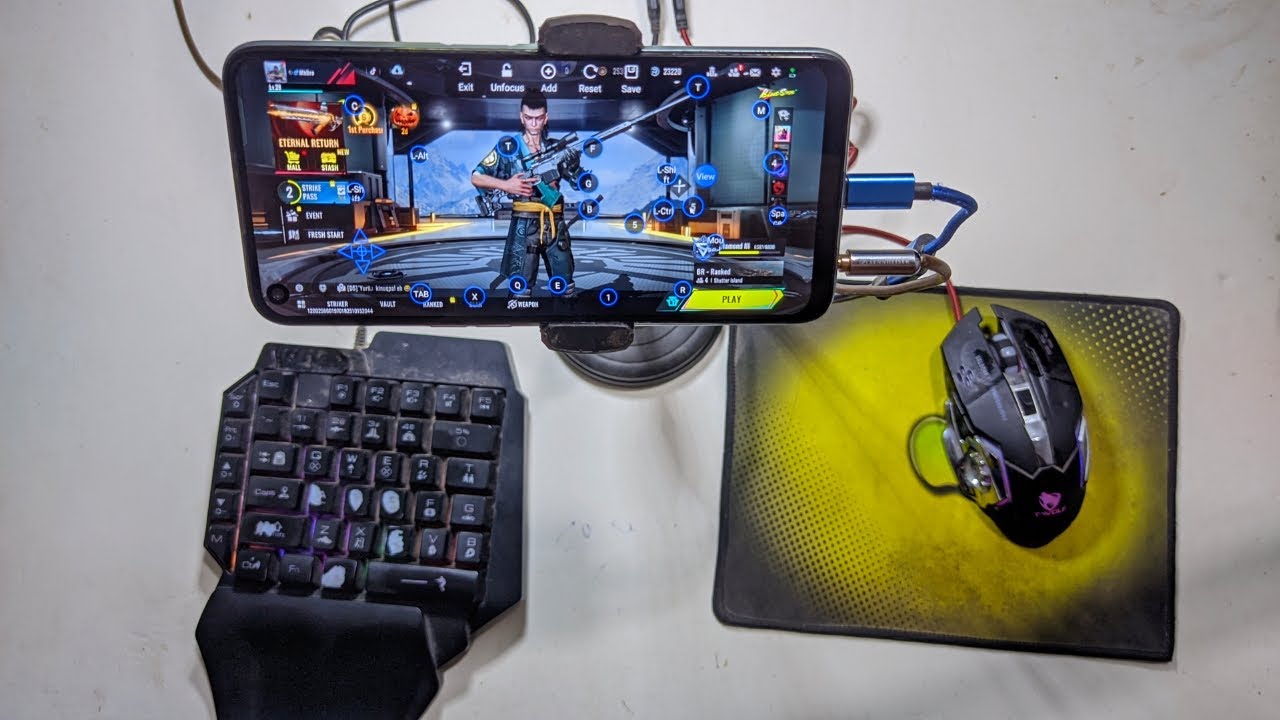 Blood Strike Mobile | Как играть с помощью клавиатуры и мыши на Android | Руководство по настройке