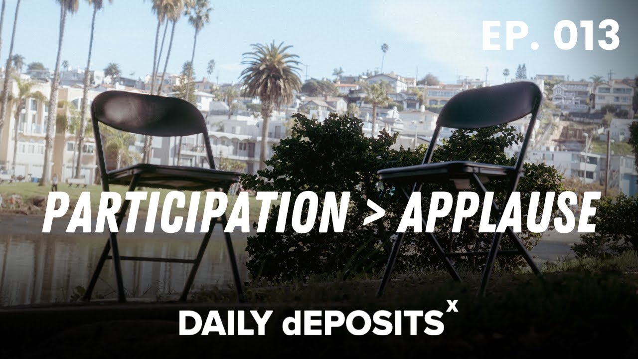 Community in Action & Our First Outdoor Podcast | DAILYdEPOSITS Ep. 013