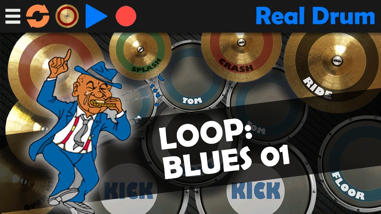 Real Drum - Loop: blues 01
