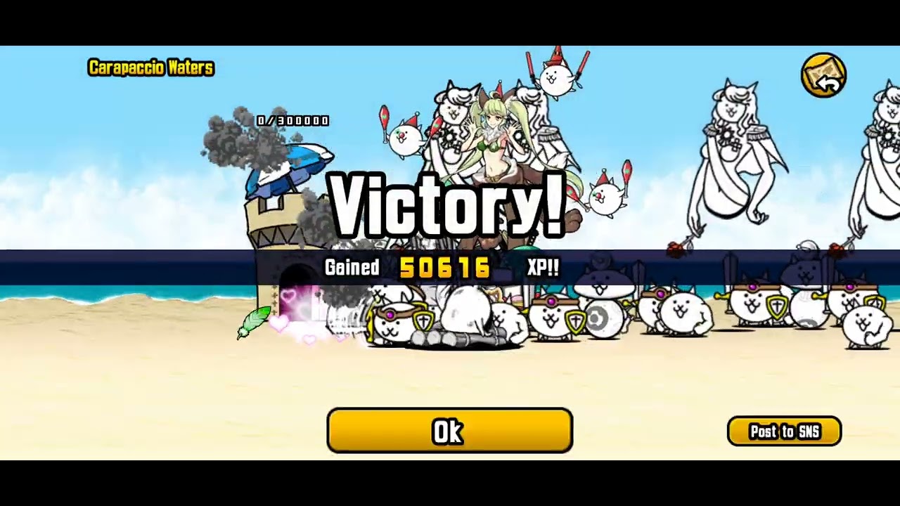 The Battle Cats [Legend Stages] Sea of Tuna 👑👑 All Stages !