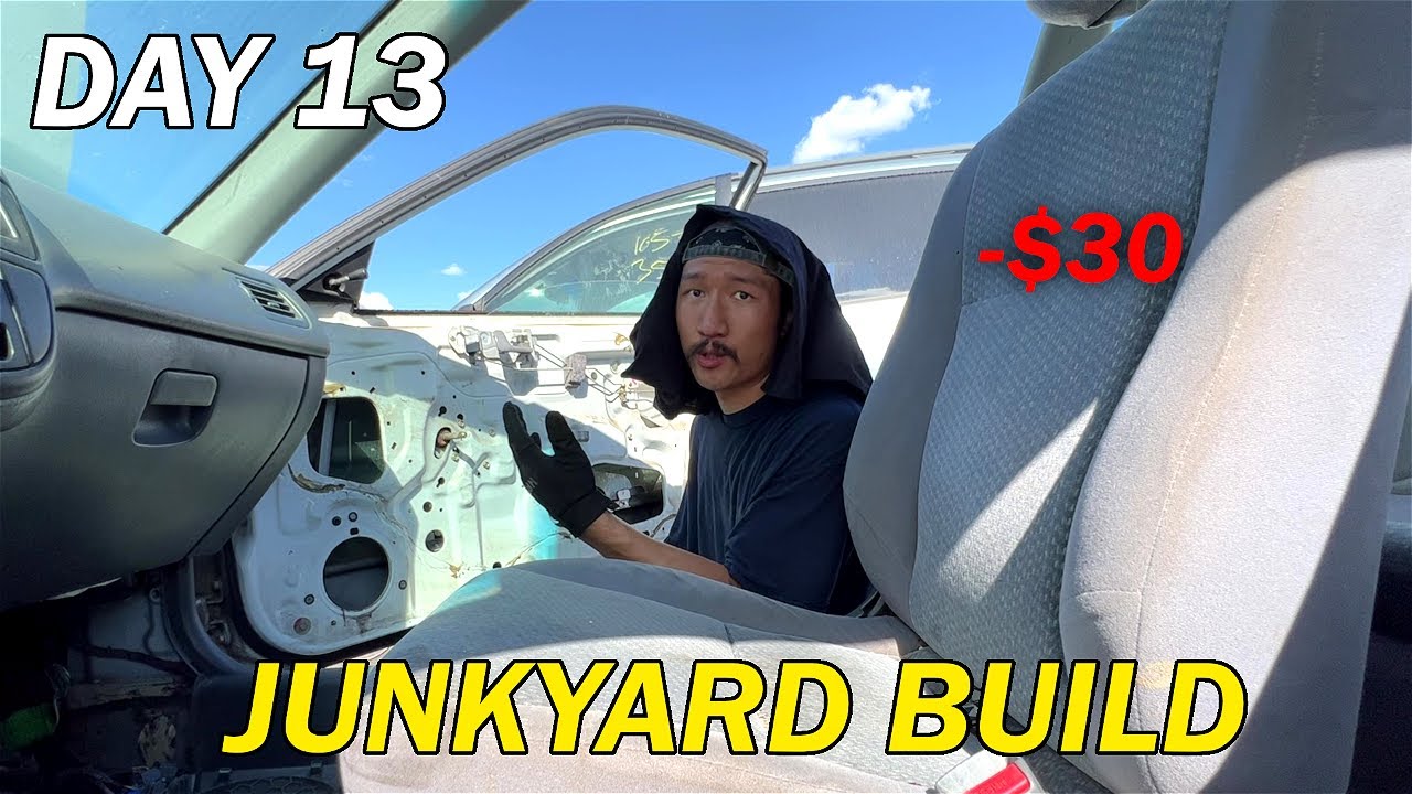 Building my Civic using ONLY junkyard parts! - EP. 13