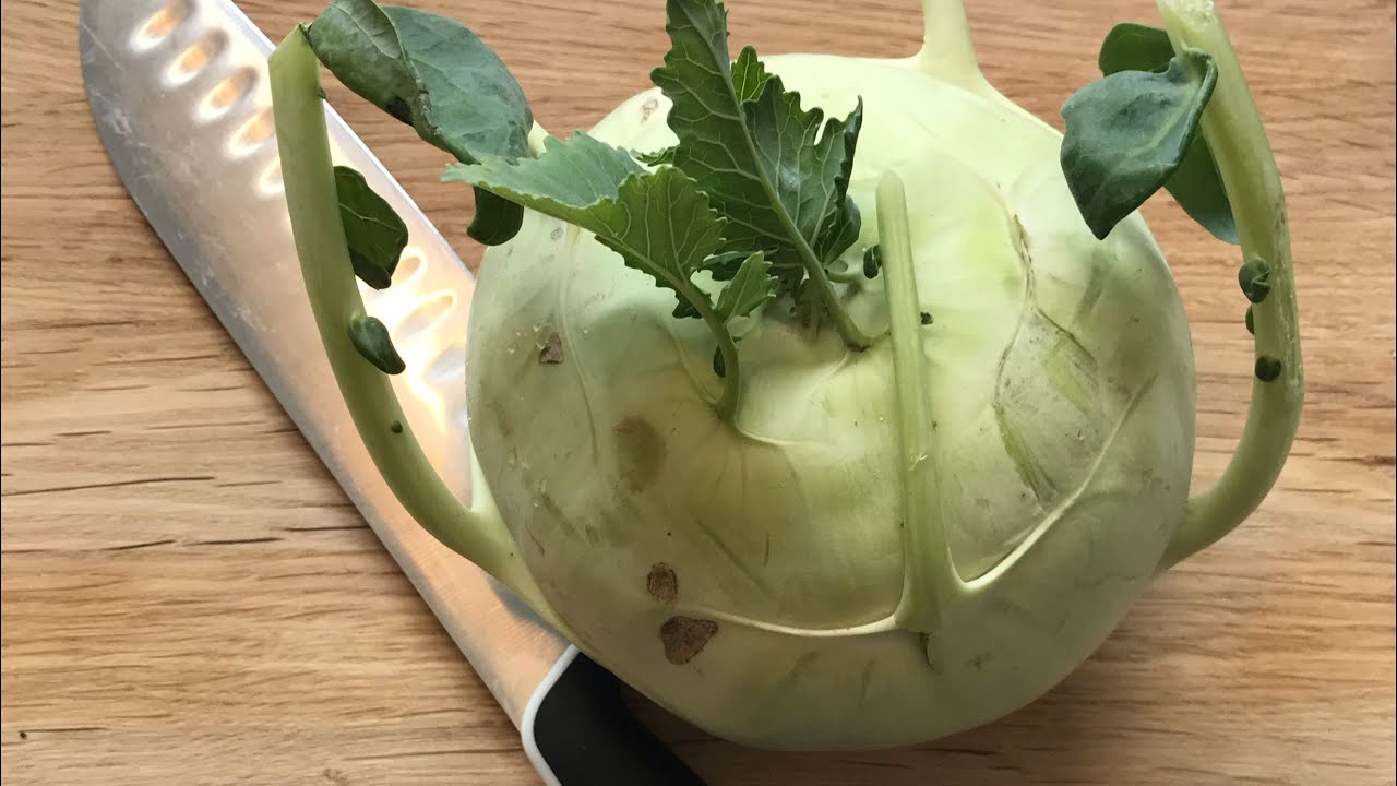 Easy KOHLRABI  stir-fry recipe
