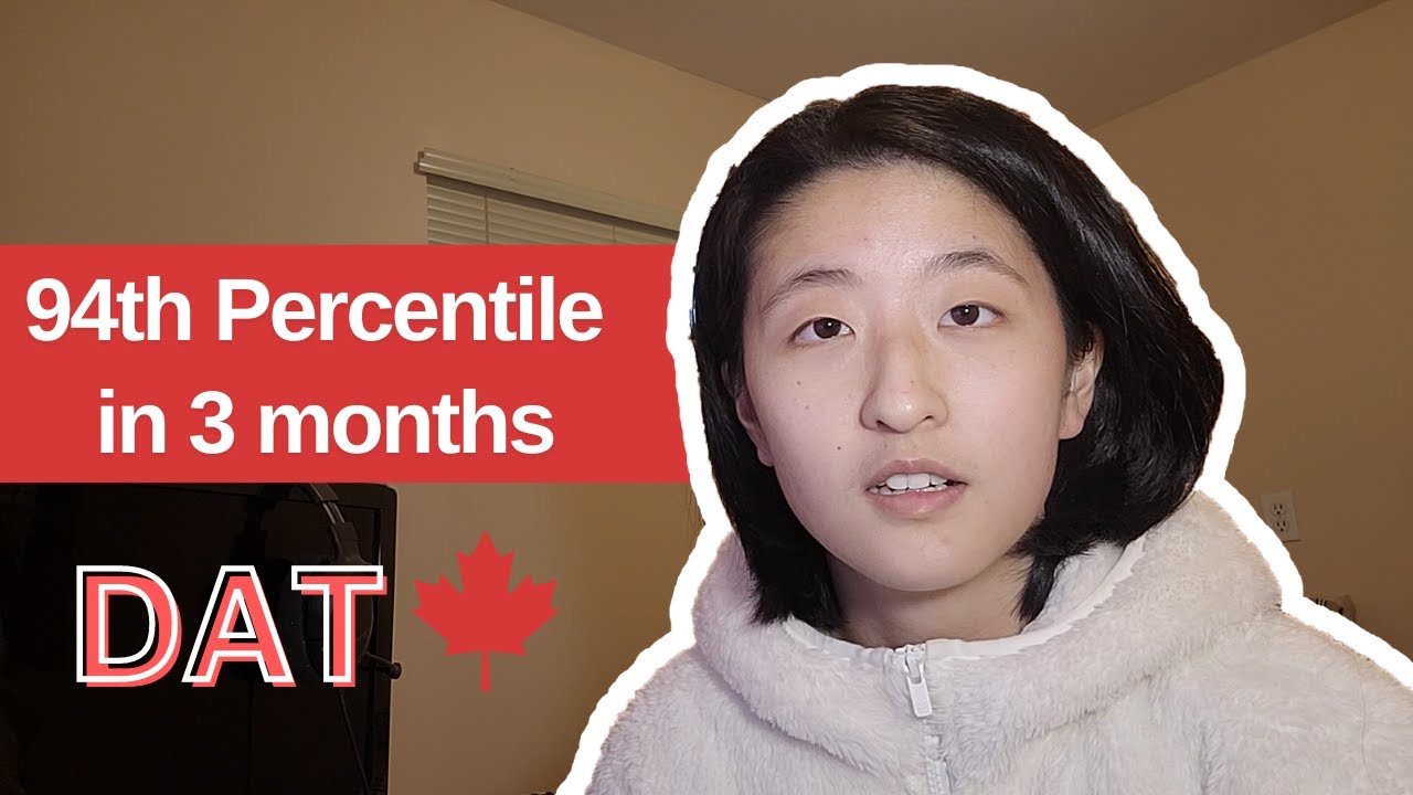 How I Studied for the DAT While Working 40 hrs/week | Canadian DAT