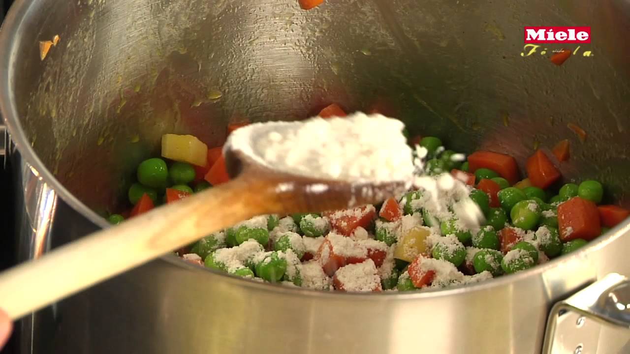Miele Főzőiskola: Zöldborsóleves