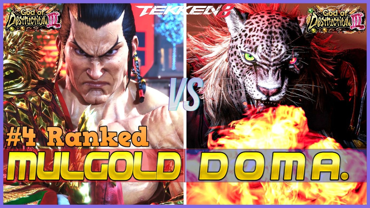 T8 ▰ MULGOLD (#4 Ranked Feng) Vs DOMA (High Ranked Armor King) ▰ Tekken 8 High Level Gameplay