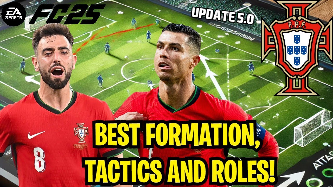 🏆BEST 🇵🇹PORTUGAL🇵🇹 TACTICS TO DOMINATE IN FC25