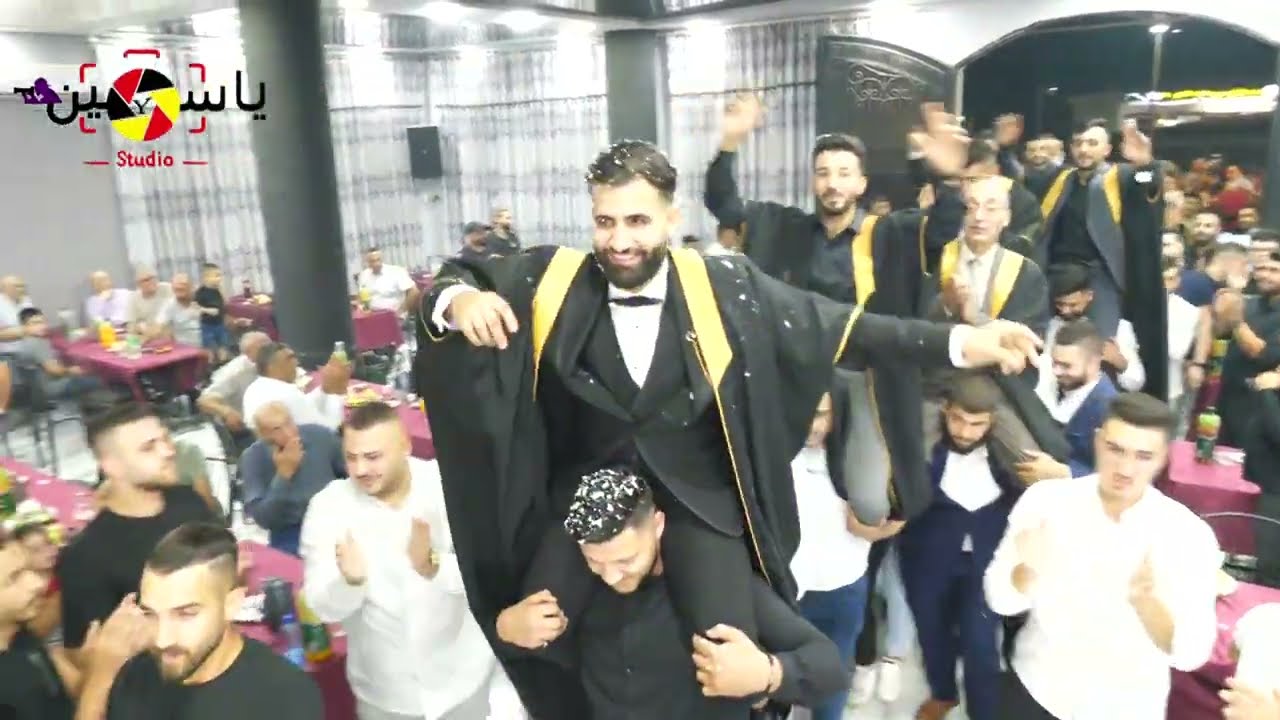 أستقبال العريس سامر جمجوم -- الفنان أمير شويكي -- ستوديو ياسمين--