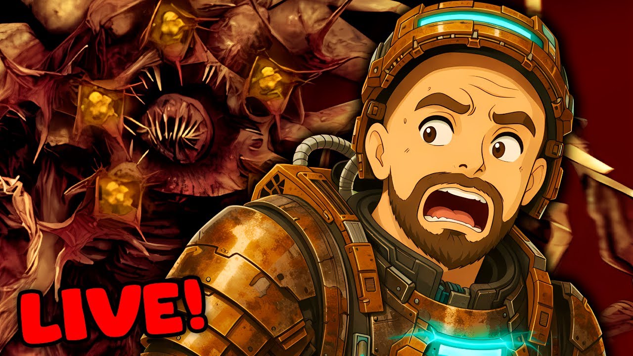 LIVE 🔴 ESSE BOSS TA ME ZOANUS!! BORA LÁ CONTINUAR O GAME QUE TÁ MUITO BOM! - Dead Space Remake #04
