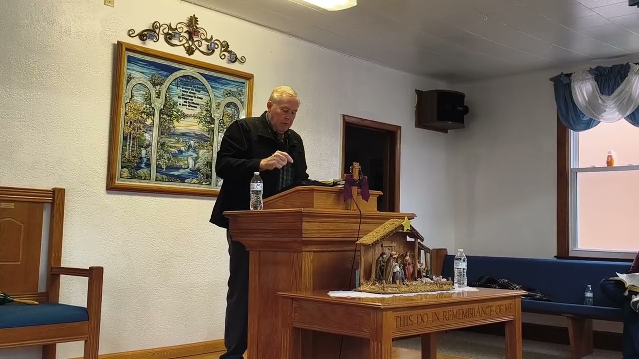 Bro James Moore preaching 2)22/26. The carnal mind can affect the spiritual and vice versa 