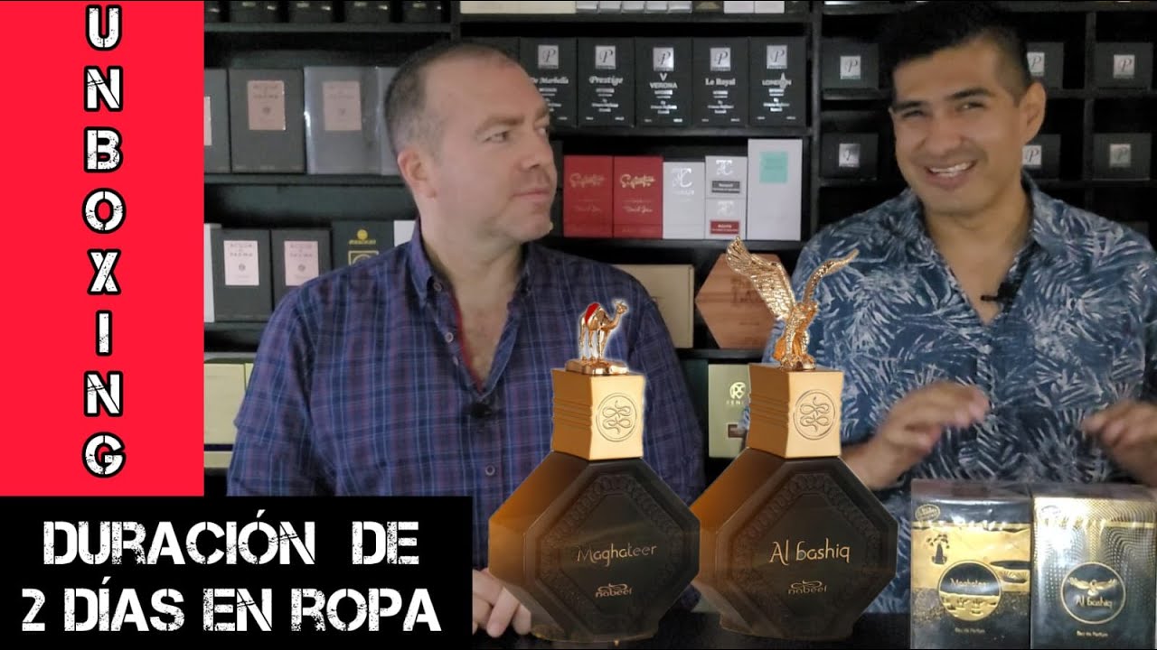 Unboxing y primeras impresiones Nabeel Parfums | Prometen 2 días de duración en ropa