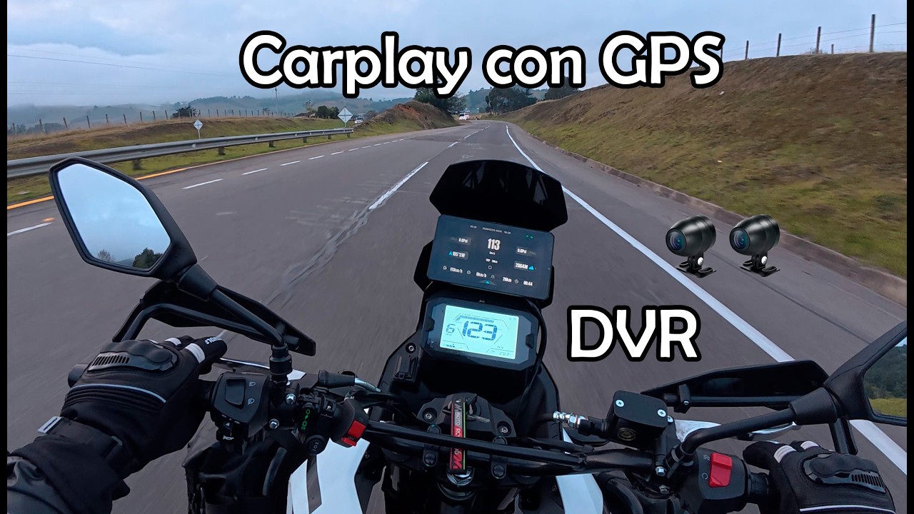 Mi Moto Ahora Tiene CarPlay, GPS y Cámaras… ¡Se Quita con Llave! ✅