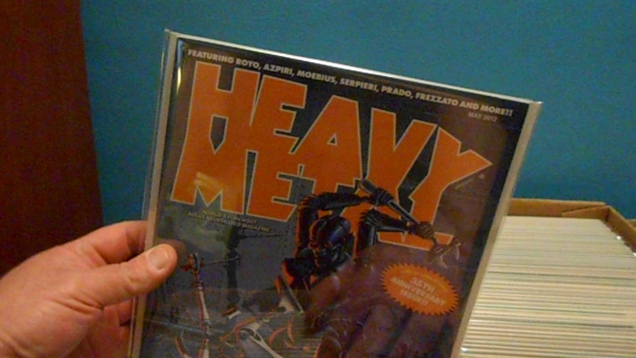My Heavy Metal Magazine Collection is complete! 7 Years of Bliss