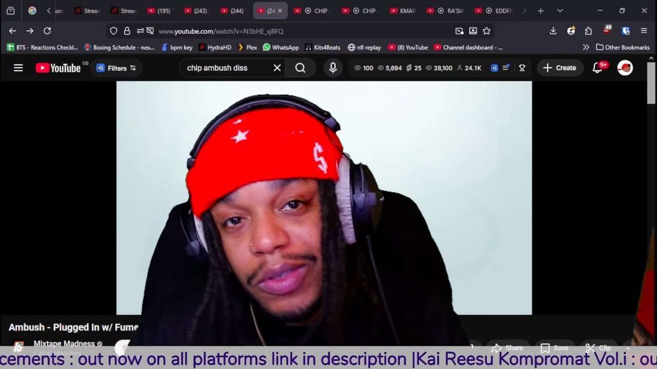This is how you start a WAR Ambush (Chip) Diss | Jurnalist Reaction