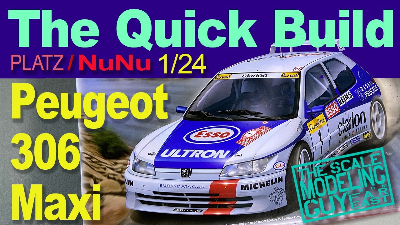 NuNu 1/24 Peugeot 306 Max quick review build