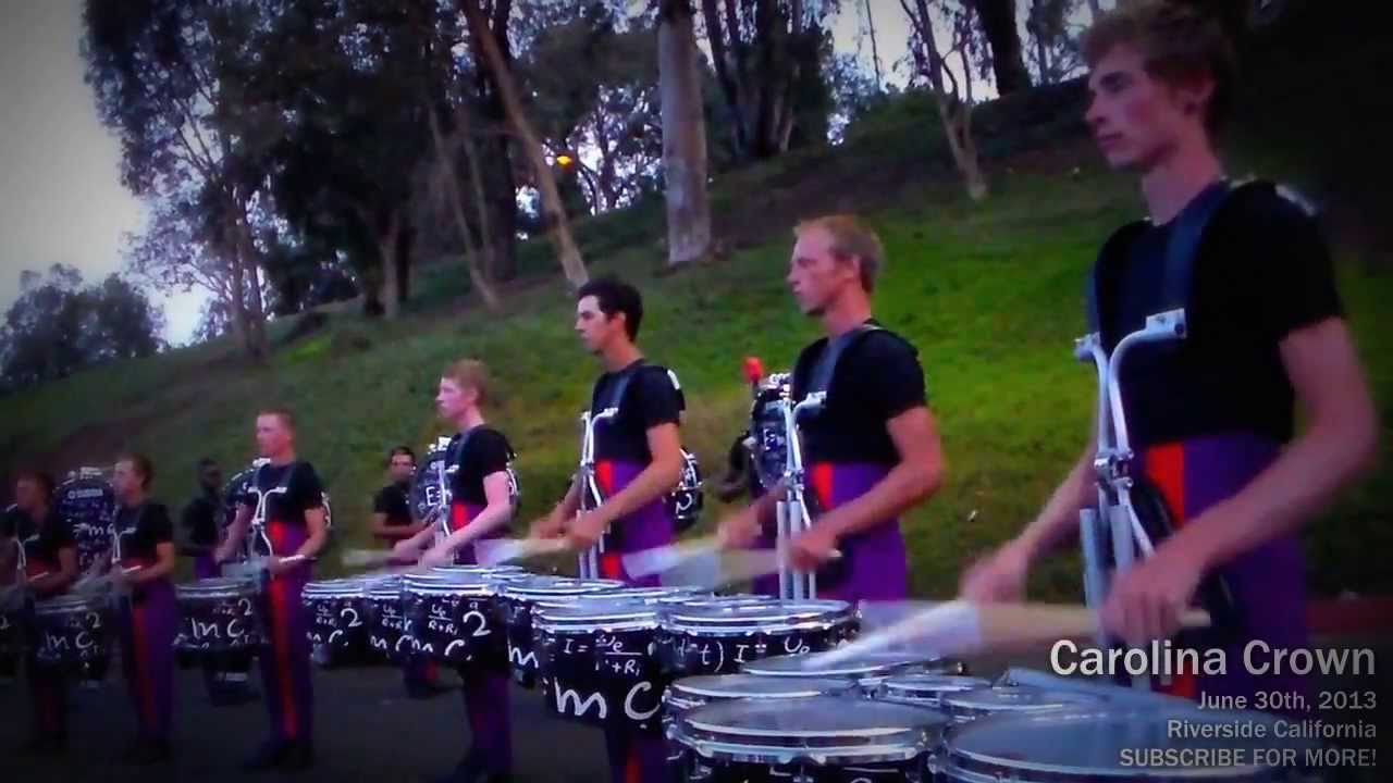 2013 - Carolina Crown Drumline - Riverside California