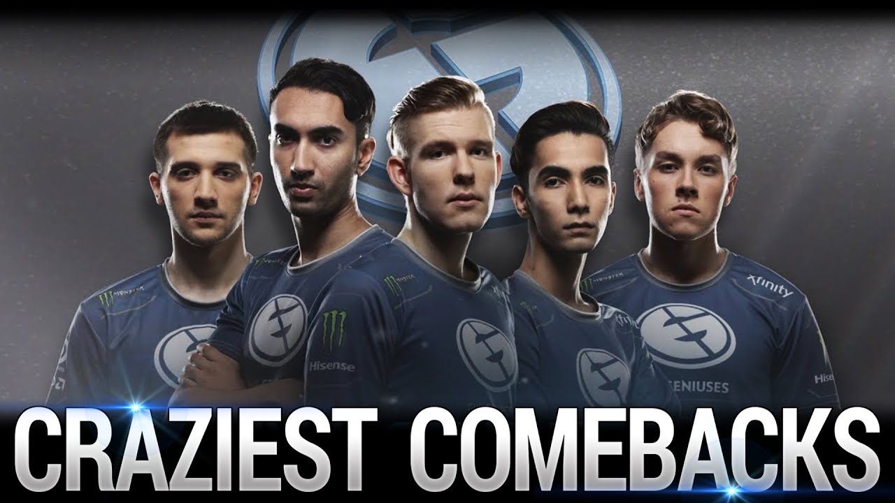 EG's (Evil Geniuses) CRAZIEST COMEBACKS AND MOST UNEXPECTED WINS in Dota 2 History - Vol 01