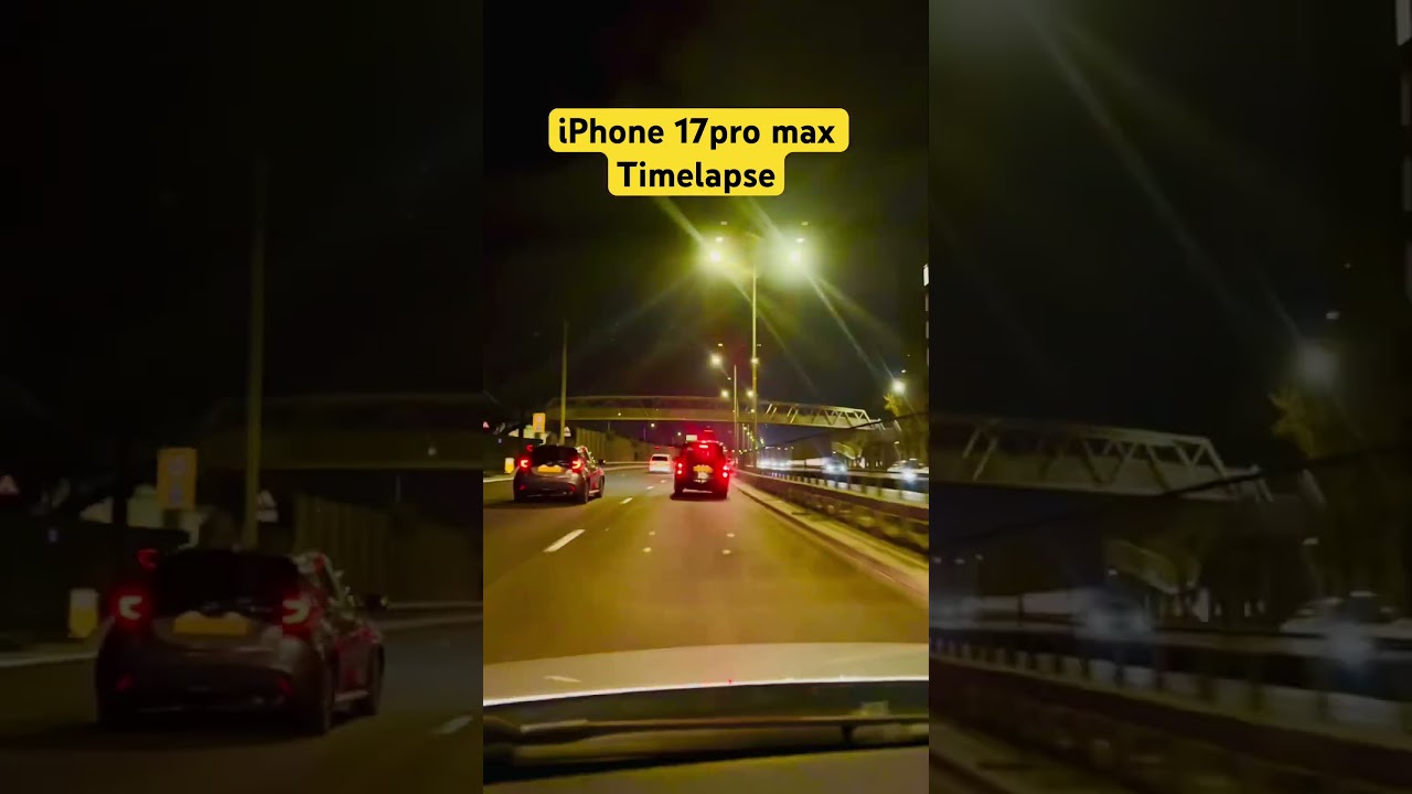 iPhone 17pro max Timelapse 