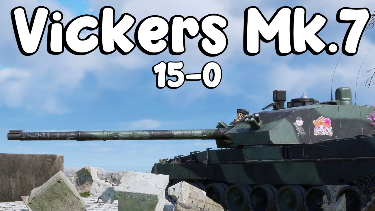 Vickers Mk.7 15-0. Leopard 2 Mobility But With A Truly British Ready Rack