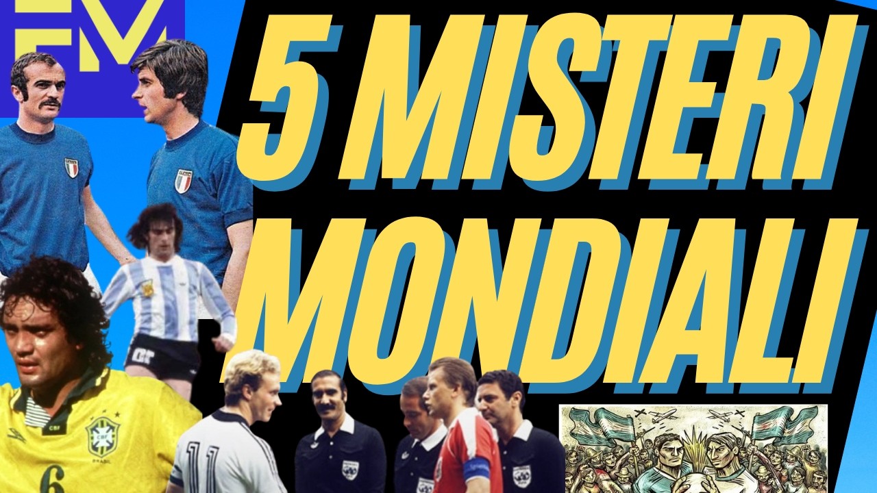 5 MISTERI dei MONDIALI di calcio che la FIFA preferisce non ricordare 😳