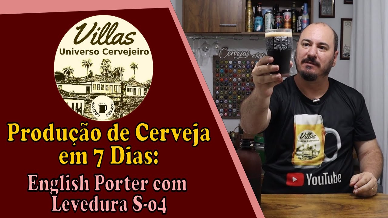 #128 - Produção de Cerveja em 7 Dias -  English Porter